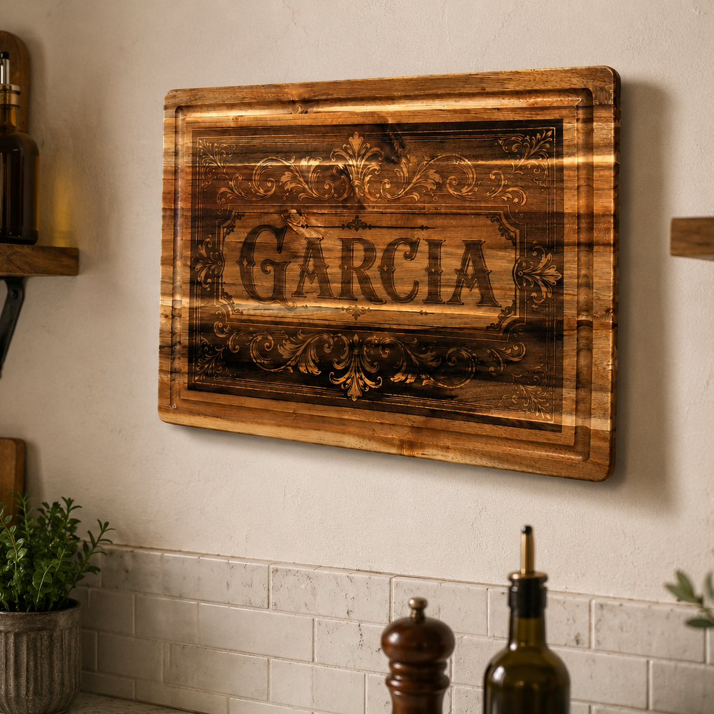 Custom Engraved Acacia Cutting Boards